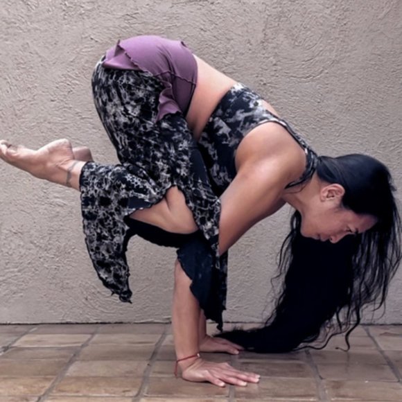 The Om Collection 2 TIER FLOW PANT - Picture 1 of 4
